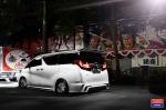 Toyota Alphard X Work on Vossen Wheels (VWS-2) 2016 года